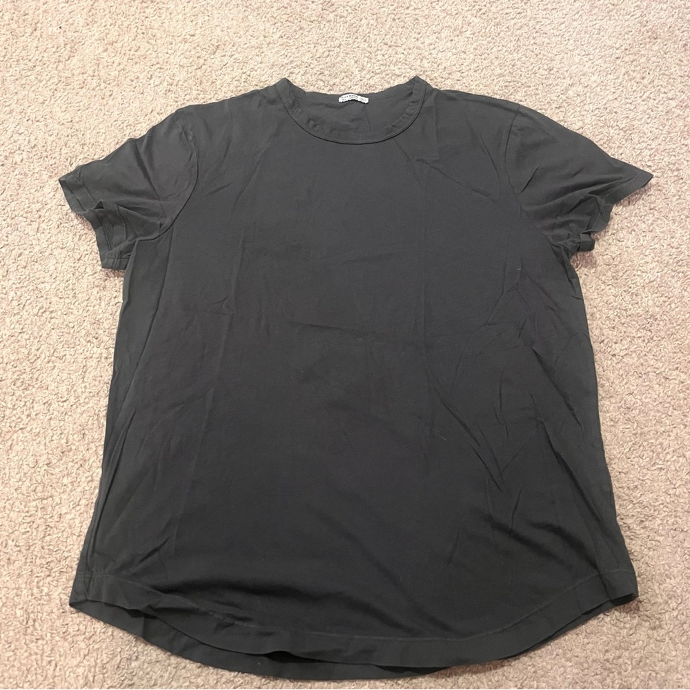 Buck Mason Coal Venice Wash Short Sleeve Tee XL
